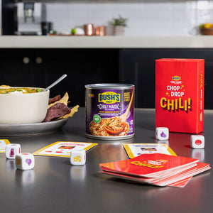 Chop. Drop. Chili! Card and Dice Game