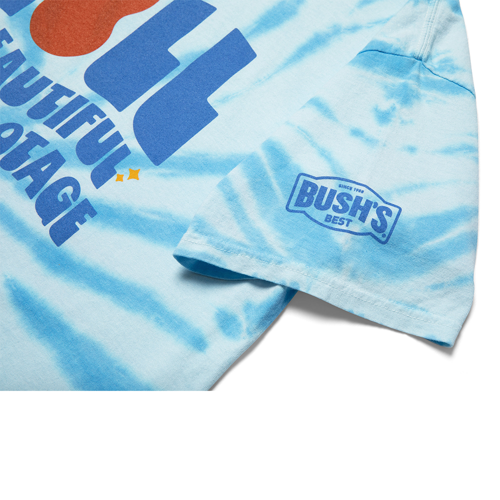 Tie-Dye Roll That Beautiful Bean Footage Tee – Shop.BushBeans.com