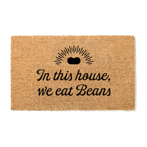 We Eat Beans Doormat